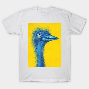 Blue Ostrich T-Shirt